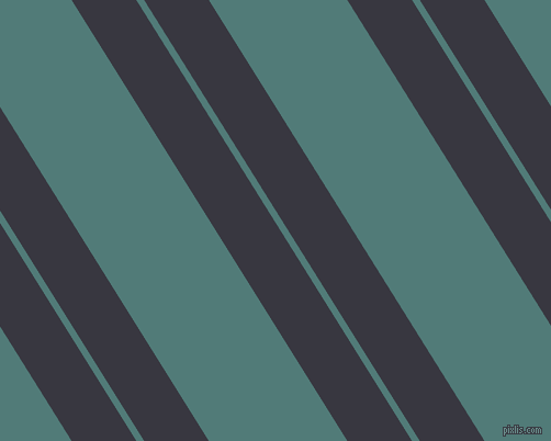122 degree angle dual stripes lines, 50 pixel lines width, 6 and 107 pixel line spacing, Black Marlin and Breaker Bay dual two line striped seamless tileable