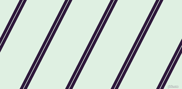 63 degree angle dual stripe lines, 10 pixel lines width, 2 and 115 pixel line spacing, Blackcurrant and Off Green dual two line striped seamless tileable