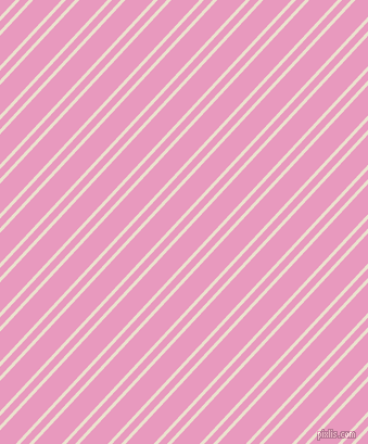 47 degree angles dual stripe line, 3 pixel line width, 6 and 19 pixels line spacingBleach White and Shocking dual two line striped seamless tileable