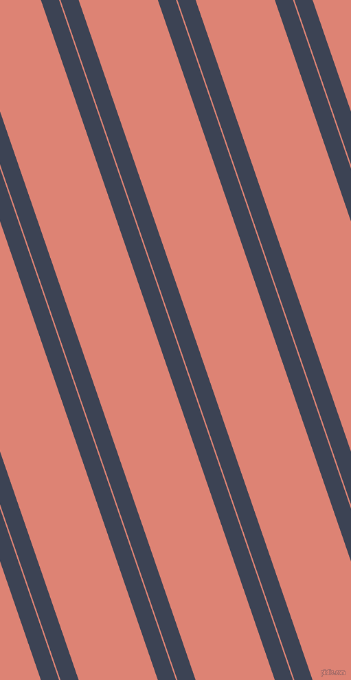 109 degree angles dual stripe line, 25 pixel line width, 2 and 109 pixels line spacing, Blue Zodiac and New York Pink dual two line striped seamless tileable
