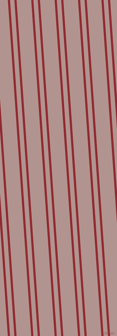 94 degree angle dual stripe lines, 7 pixel lines width, 14 and 47 pixel line spacing, Bright Red and Thatch dual two line striped seamless tileable