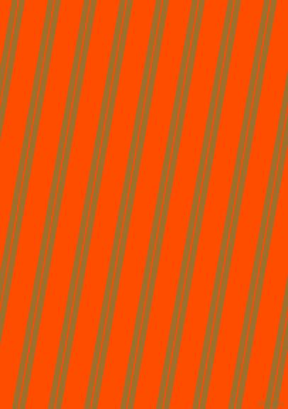 80 degree angles dual stripes line, 8 pixel line width, 2 and 32 pixels line spacing, Buttered Rum and Vermilion dual two line striped seamless tileable