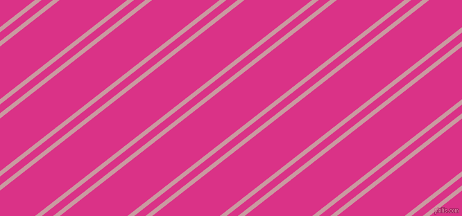 38 degree angle dual stripe line, 6 pixel line width, 10 and 60 pixel line spacing, Careys Pink and Deep Cerise dual two line striped seamless tileable