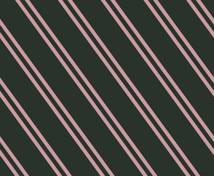 126 degree angles dual stripe line, 12 pixel line width, 14 and 77 pixels line spacing, Careys Pink and Gordons Green dual two line striped seamless tileable
