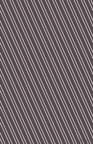114 degree angle dual striped line, 2 pixel line width, 6 and 12 pixel line spacing, Carousel Pink and Liver dual two line striped seamless tileable