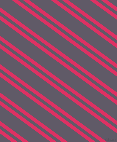 144 degree angle dual stripes line, 12 pixel line width, 10 and 43 pixel line spacing, Cerise and Mobster dual two line striped seamless tileable