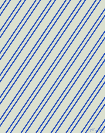 56 degree angle dual striped line, 4 pixel line width, 8 and 25 pixel line spacing, Cerulean Blue and Feta dual two line striped seamless tileable
