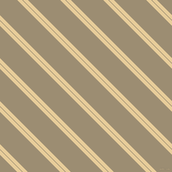135 degree angles dual striped lines, 12 pixel lines width, 2 and 79 pixels line spacing, Chamois and Pale Oyster dual two line striped seamless tileable