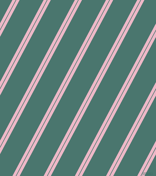 62 degree angle dual stripes lines, 10 pixel lines width, 2 and 73 pixel line spacing, Chantilly and Dark Green Copper dual two line striped seamless tileable