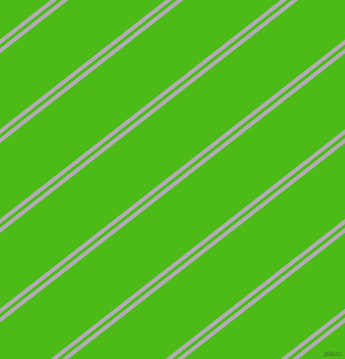 38 degree angles dual stripe lines, 8 pixel lines width, 6 and 120 pixels line spacing, Chatelle and Kelly Green dual two line striped seamless tileable