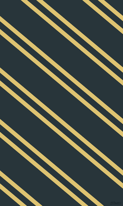 140 degree angles dual striped lines, 14 pixel lines width, 20 and 87 pixels line spacing, Chenin and Oxford Blue dual two line striped seamless tileable