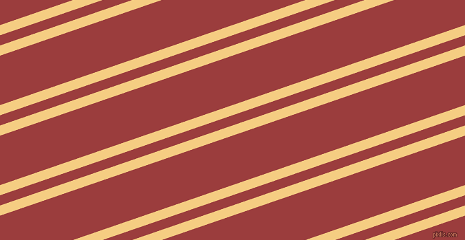 19 degree angle dual striped lines, 14 pixel lines width, 14 and 68 pixel line spacing, Cherokee and Mexican Red dual two line striped seamless tileable