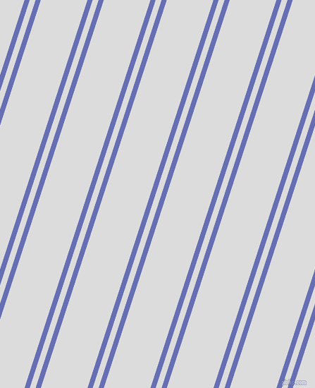 72 degree angles dual stripes lines, 7 pixel lines width, 8 and 63 pixels line spacing, Chetwode Blue and Gainsboro dual two line striped seamless tileable