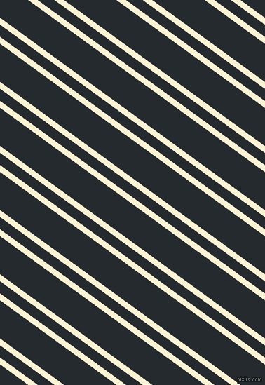 144 degree angle dual stripe line, 8 pixel line width, 14 and 44 pixel line spacing, China Ivory and Cinder dual two line striped seamless tileable