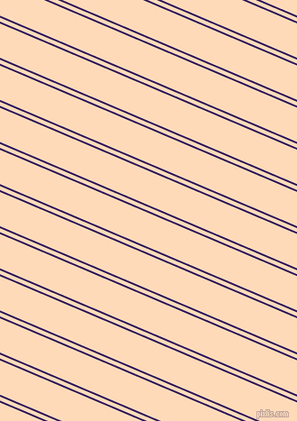 157 degree angle dual striped line, 2 pixel line width, 4 and 35 pixel line spacing, Christalle and Peach Puff dual two line striped seamless tileable