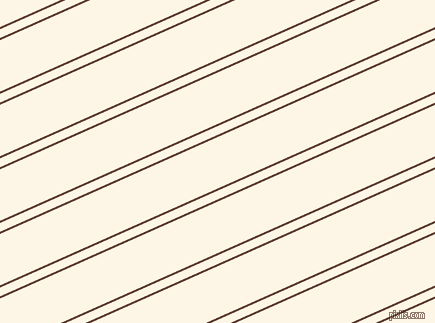 24 degree angle dual stripe lines, 2 pixel lines width, 8 and 47 pixel line spacing, Cioccolato and Old Lace dual two line striped seamless tileable