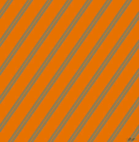 55 degree angle dual stripe line, 7 pixel line width, 2 and 37 pixel line spacing, Clay Creek and Mango Tango dual two line striped seamless tileable