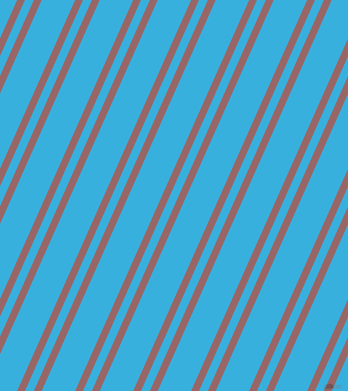 66 degree angles dual stripe line, 14 pixel line width, 16 and 60 pixels line spacing, Copper Rose and Summer Sky dual two line striped seamless tileable