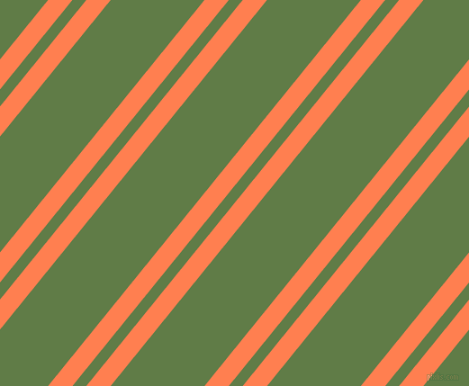 51 degree angles dual stripe line, 21 pixel line width, 12 and 81 pixels line spacing, Coral and Dingley dual two line striped seamless tileable