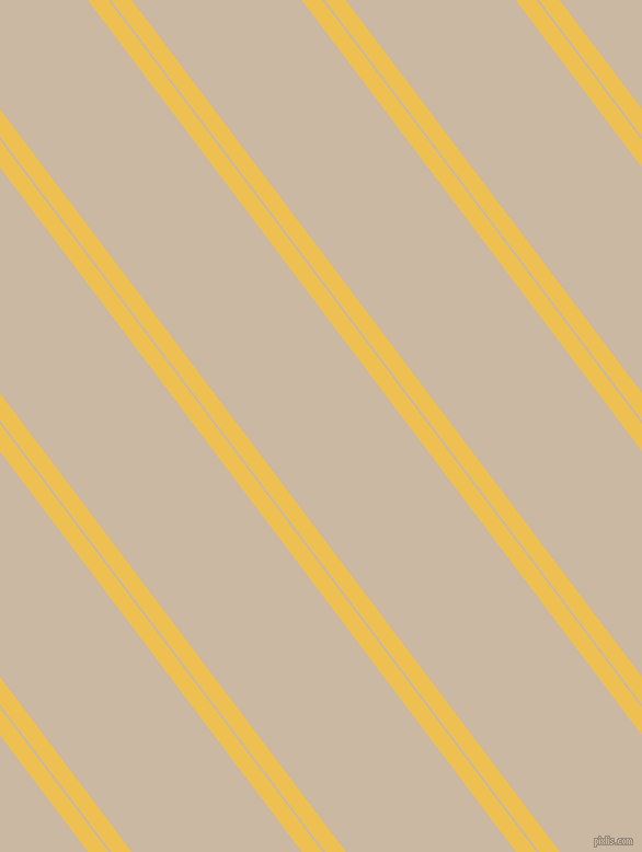 127 degree angles dual stripe lines, 15 pixel lines width, 2 and 124 pixels line spacing, Cream Can and Grain Brown dual two line striped seamless tileable