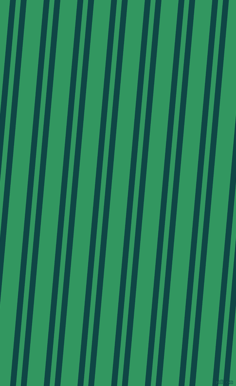 85 degree angles dual stripe line, 12 pixel line width, 10 and 35 pixels line spacing, Cyprus and Eucalyptus dual two line striped seamless tileable