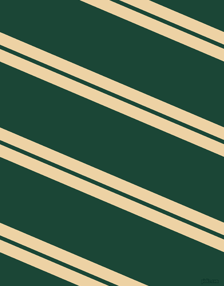 157 degree angles dual striped line, 24 pixel line width, 8 and 125 pixels line spacing, Dairy Cream and Sherwood Green dual two line striped seamless tileable