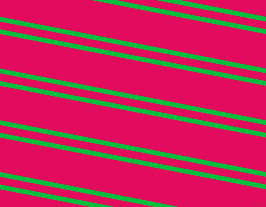 169 degree angle dual stripes line, 16 pixel line width, 26 and 116 pixel line spacing, Dark Pastel Green and Razzmatazz dual two line striped seamless tileable
