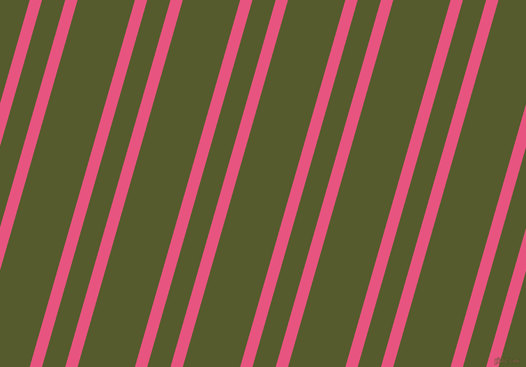 74 degree angles dual stripe lines, 17 pixel lines width, 32 and 79 pixels line spacing, Dark Pink and Saratoga dual two line striped seamless tileable