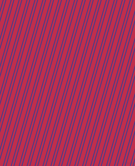 74 degree angle dual striped line, 3 pixel line width, 6 and 14 pixel line spacing, Dark Slate Blue and Old Rose dual two line striped seamless tileable
