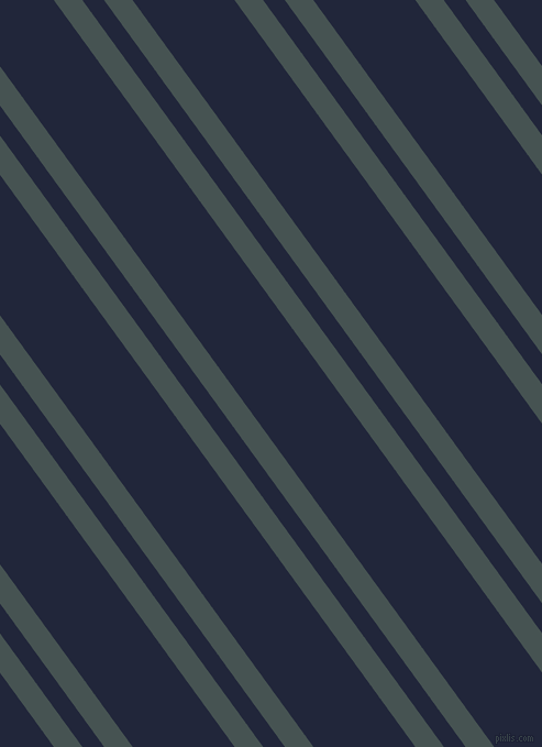 126 degree angles dual stripes lines, 21 pixel lines width, 16 and 75 pixels line spacing, Dark Slate and Midnight Express dual two line striped seamless tileable