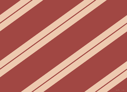 36 degree angle dual stripe lines, 25 pixel lines width, 4 and 98 pixel line spacing, Desert Sand and Roof Terracotta dual two line striped seamless tileable