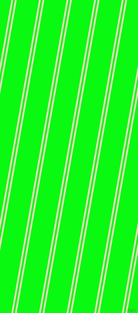 80 degree angles dual striped line, 6 pixel line width, 6 and 75 pixels line spacing, Double Pearl Lusta and Free Speech Green dual two line striped seamless tileable