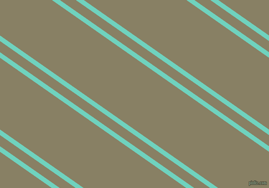 145 degree angles dual stripes line, 9 pixel line width, 18 and 116 pixels line spacing, Downy and Olive Haze dual two line striped seamless tileable