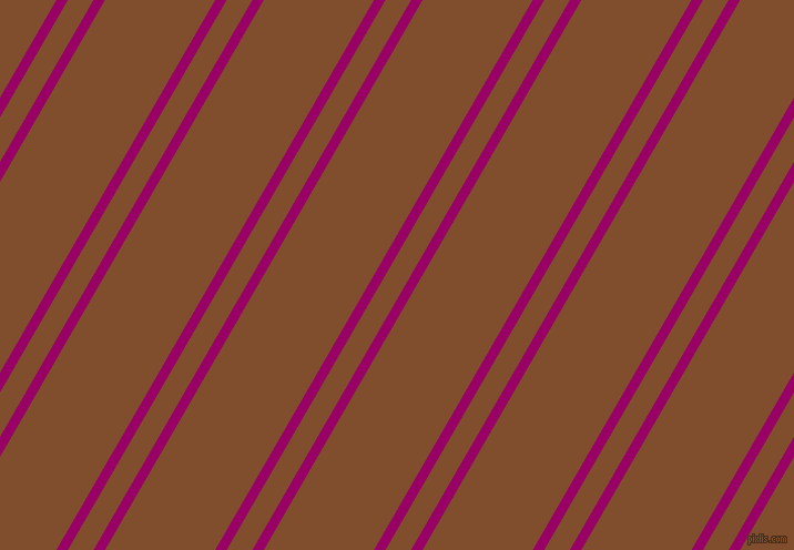 60 degree angle dual striped line, 9 pixel line width, 20 and 86 pixel line spacingEggplant and Korma dual two line striped seamless tileable