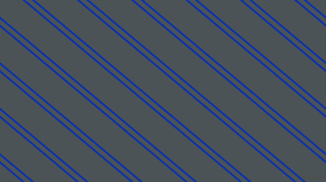 140 degree angles dual striped lines, 4 pixel lines width, 8 and 53 pixels line spacing, Egyptian Blue and Trout dual two line striped seamless tileable