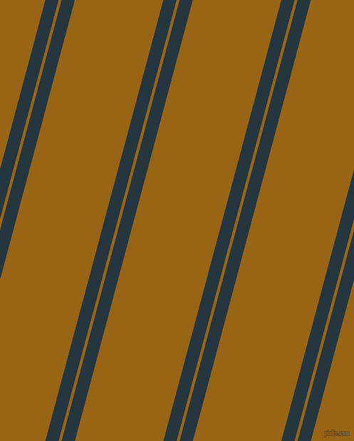 75 degree angles dual stripes lines, 18 pixel lines width, 4 and 120 pixels line spacing, Elephant and Golden Brown dual two line striped seamless tileable