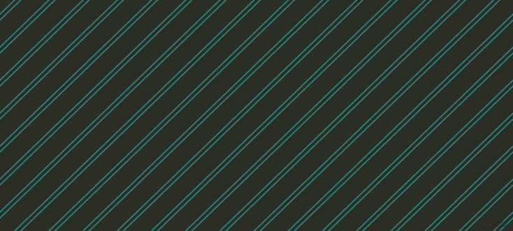 44 degree angles dual stripes lines, 2 pixel lines width, 4 and 26 pixels line spacingElm and Rangoon Green dual two line striped seamless tileable