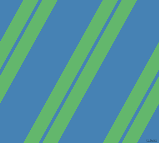 61 degree angle dual stripe line, 43 pixel line width, 10 and 126 pixel line spacing, Fern and Steel Blue dual two line striped seamless tileable