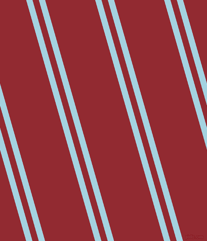 106 degree angles dual stripe lines, 12 pixel lines width, 12 and 95 pixels line spacing, French Pass and Bright Red dual two line striped seamless tileable