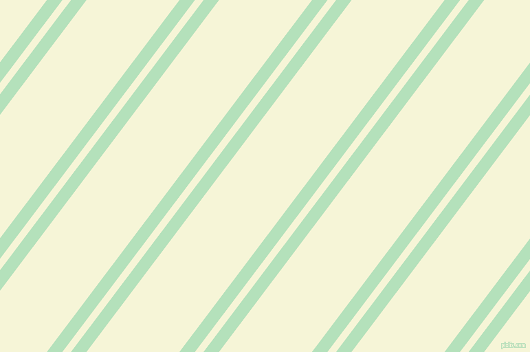 53 degree angles dual stripe line, 18 pixel line width, 10 and 108 pixels line spacing, Fringy Flower and Hint Of Yellow dual two line striped seamless tileable