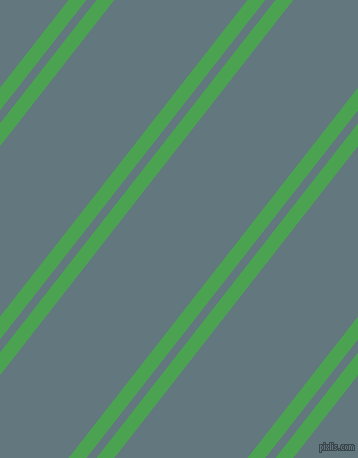 52 degree angle dual stripes lines, 14 pixel lines width, 8 and 105 pixel line spacing, Fruit Salad and Blue Bayoux dual two line striped seamless tileable