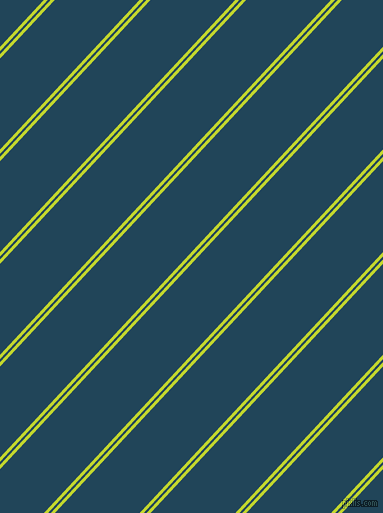 47 degree angle dual stripe line, 3 pixel line width, 2 and 62 pixel line spacing, Fuego and Astronaut Blue dual two line striped seamless tileable