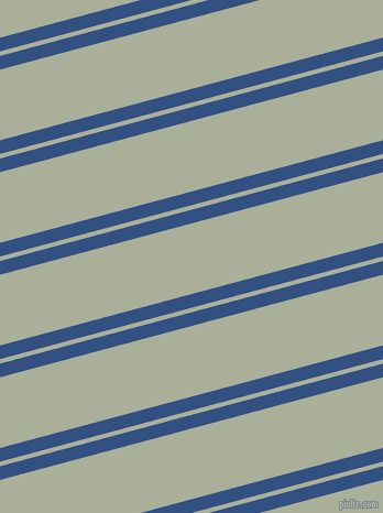 15 degree angles dual stripe lines, 12 pixel lines width, 4 and 62 pixels line spacing, Fun Blue and Green Spring dual two line striped seamless tileable