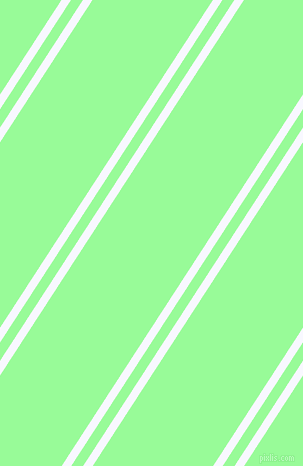 57 degree angles dual stripe lines, 8 pixel lines width, 10 and 101 pixels line spacing, Ghost White and Pale Green dual two line striped seamless tileable