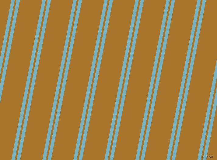 79 degree angle dual stripes line, 11 pixel line width, 6 and 72 pixel line spacing, Glacier and Hot Toddy dual two line striped seamless tileable