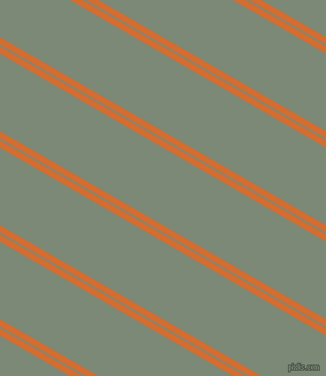 150 degree angle dual striped line, 7 pixel line width, 2 and 76 pixel line spacing, Gold Drop and Spanish Green dual two line striped seamless tileable