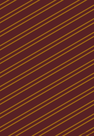 30 degree angles dual stripes line, 4 pixel line width, 8 and 24 pixels line spacing, Golden Brown and Burnt Crimson dual two line striped seamless tileable