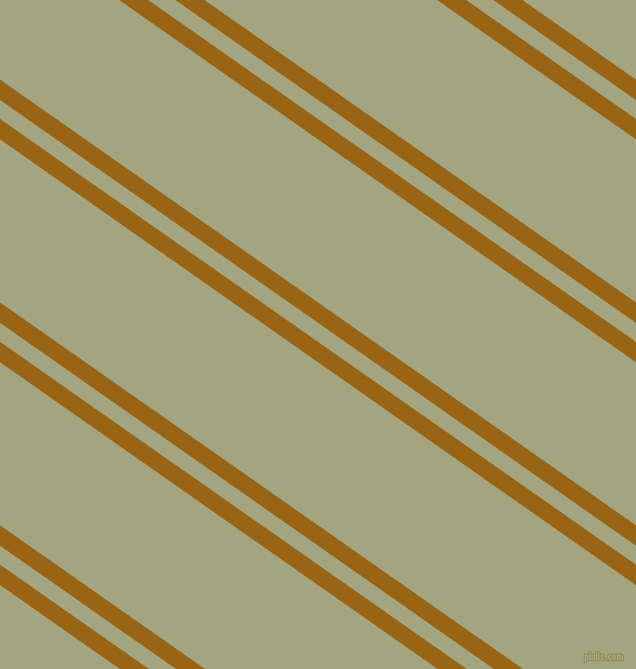 145 degree angles dual stripes line, 15 pixel line width, 14 and 120 pixels line spacing, Golden Brown and Locust dual two line striped seamless tileable