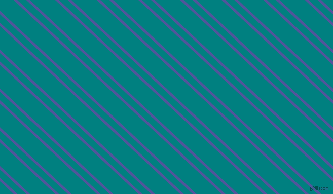 137 degree angle dual stripes line, 5 pixel line width, 12 and 34 pixel line spacing, Governor Bay and Teal dual two line striped seamless tileable