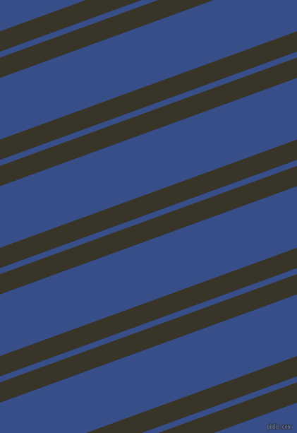 20 degree angles dual stripes line, 27 pixel line width, 8 and 82 pixels line spacing, Graphite and Tory Blue dual two line striped seamless tileable